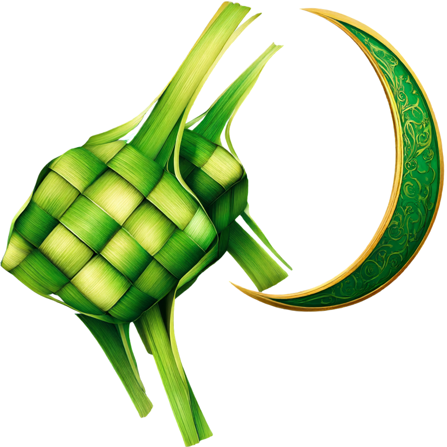 Contoh stiker PNG transparan buatan AI
